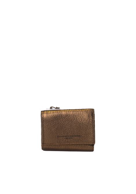 dark brown leather wallet GIANNI CHIARINI | W5065PELLE TOASTED-T.MORO